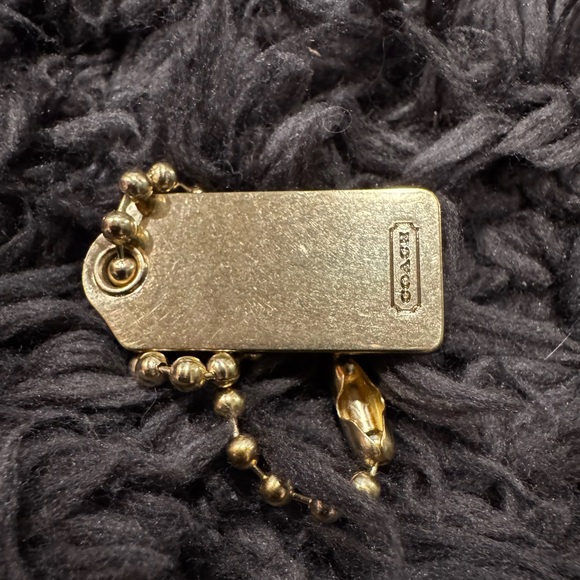 Coach Small Brass Replacement Hangtag - Picture 2 of 2